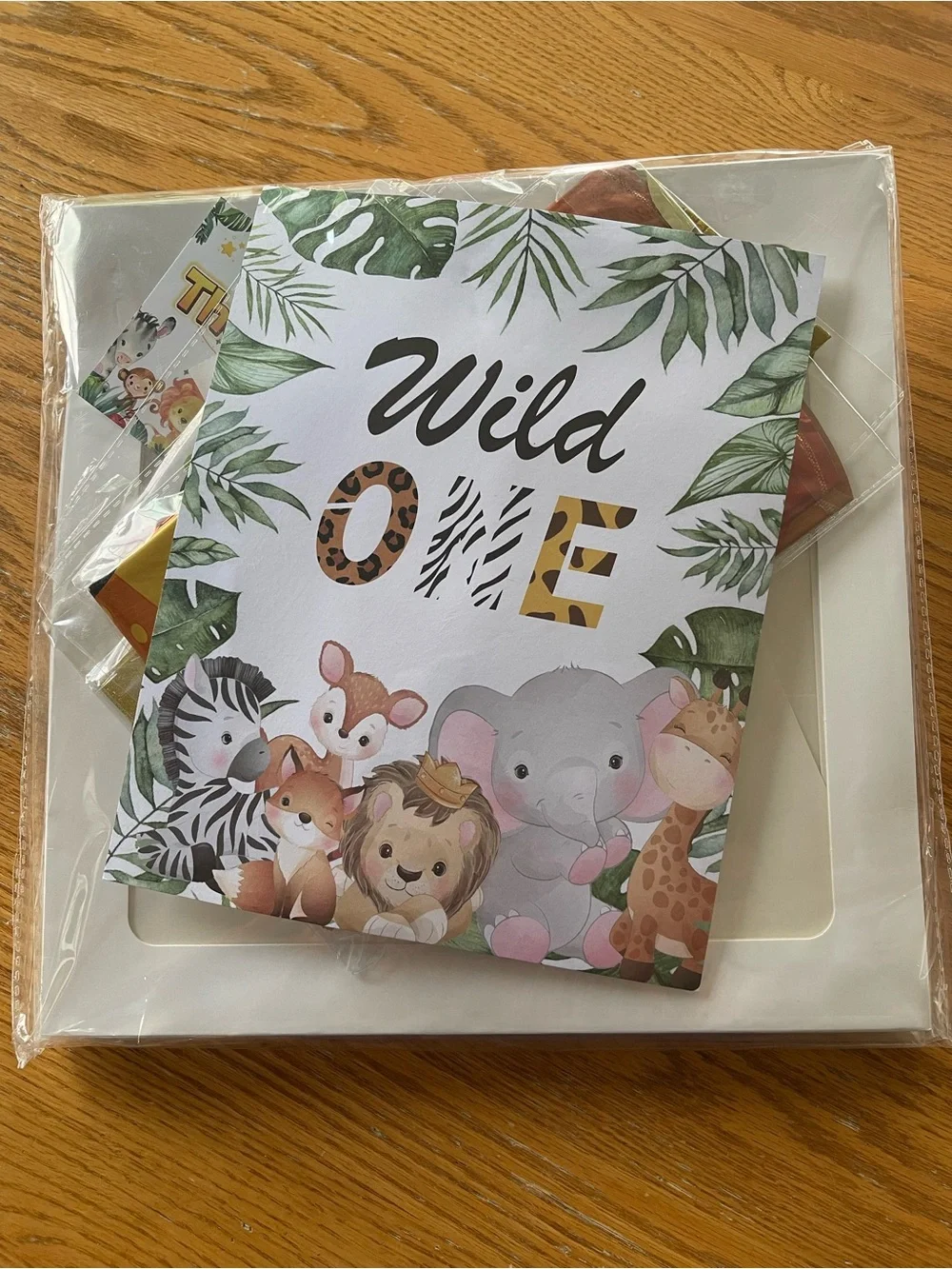 NEW Wild One Jungle Safari First Birthday Party Decorations - 🌼